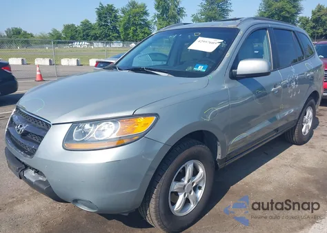 2007 Hyundai Santa Fe Gls из США, поврежденный, VIN 5NMSG13D17H127150